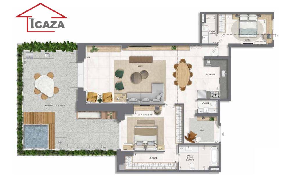 Apartamento, 2 quartos, 194 m² - Foto 3